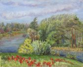 На изгибах Кемки<span style='font-size:24px;color:red;'> <i class='fas fa-times' style='vertical-align:middle;opacity:0.5;'></i></span><span style='font-size:12px; color:var(--main-color);'> Не продается (см. линк ниже)</span><a href='https://lenazel.art/?post_type=artobj&p=87909' target='_blank' style='display:block;margin-top:-25px !important;'><span style='font-size:12px;opacity:0.5;line-height:10px;'></br>Нажмите для дополнительной информации</span></a>