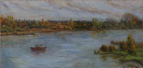 Тихий вечерний клёв<span style='font-size:24px;color:red;'> <i class='fas fa-times' style='vertical-align:middle;opacity:0.5;'></i></span><span style='font-size:12px; color:var(--main-color);'> Не продается (см. линк ниже)</span><a href='https://lenazel.art/?post_type=artobj&p=87906' target='_blank' style='display:block;margin-top:-25px !important;'><span style='font-size:12px;opacity:0.5;line-height:10px;'></br>Нажмите для дополнительной информации</span></a>