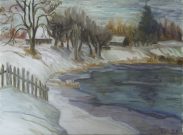 Вода. Март<span style='font-size:24px;color:red;'> <i class='fas fa-times' style='vertical-align:middle;opacity:0.5;'></i></span><span style='font-size:12px; color:var(--main-color);'> Не продается (см. линк ниже)</span><a href='https://lenazel.art/?post_type=artobj&p=88348' target='_blank' style='display:block;margin-top:-25px !important;'><span style='font-size:12px;opacity:0.5;line-height:10px;'></br>Нажмите для дополнительной информации</span></a>