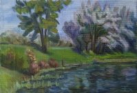 На реке<span style='font-size:24px;color:green;'> <i class='fab fa-bitcoin' style='vertical-align:middle;opacity:0.5;'></i></span><span style='font-size:12px; color:var(--main-color);'> Предлагается</span><a href='https://lenazel.art/?post_type=artobj&p=88276' target='_blank' style='display:block;margin-top:-25px !important;'><span style='font-size:12px;opacity:0.5;line-height:10px;'></br>Нажмите для дополнительной информации</span></a>